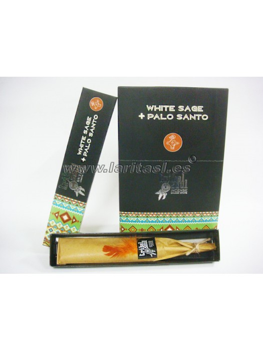 Hari Darshan Tribal Soul Salvia Branca+Palo Santo (12x15gr)